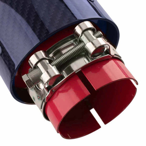 Car Exhaust - 2.5 Inlet, 3.5 Inch, Universal Fit 63mm Tail Pipe Tip