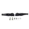 BMW HP4 S1000RR S1000R Black Rear Passenger Foot Pegs (2012-2020)