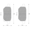 Toyota Rukus AZE151R 2AZ-FE Rear Disc Brake Pad Set (2010–2016)