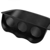 Car Dashboard Mount Holder 3 x 52mm Black Matte Triple Dash Gauge Pod