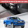 Toyota Tacoma (2016-2023) - 2 Pcs Black Red Front Seat Covers
