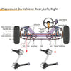 Ford Escape, Mazda Tribute 2 x Rear Stabiliser Sway Bar Links (2001-2012)