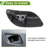 Porsche Cayenne 2008-2010 Washer Nozzle Cover Cap (2 x Black)
