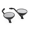Universal Models 3" Motorcycle Handlebar Mirrors Pair