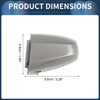 BMW X1 X2 Silver Tone Door Handle Cover Front Left (2015-2018)
