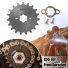 Dirt Bike Mini Bike Set Motorcycle Front Engine Sprocket