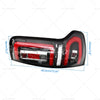 GWM Ute Cannon 2020-2023 () Tail Light Rear Left LED