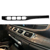 Benz GLE-Class W167 Real Carbon Fiber Dashboard Console Vent Panel Cover