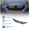Honda CR-V (2015) - Chrome Silver Tone Black Front Hood Bumper Grille