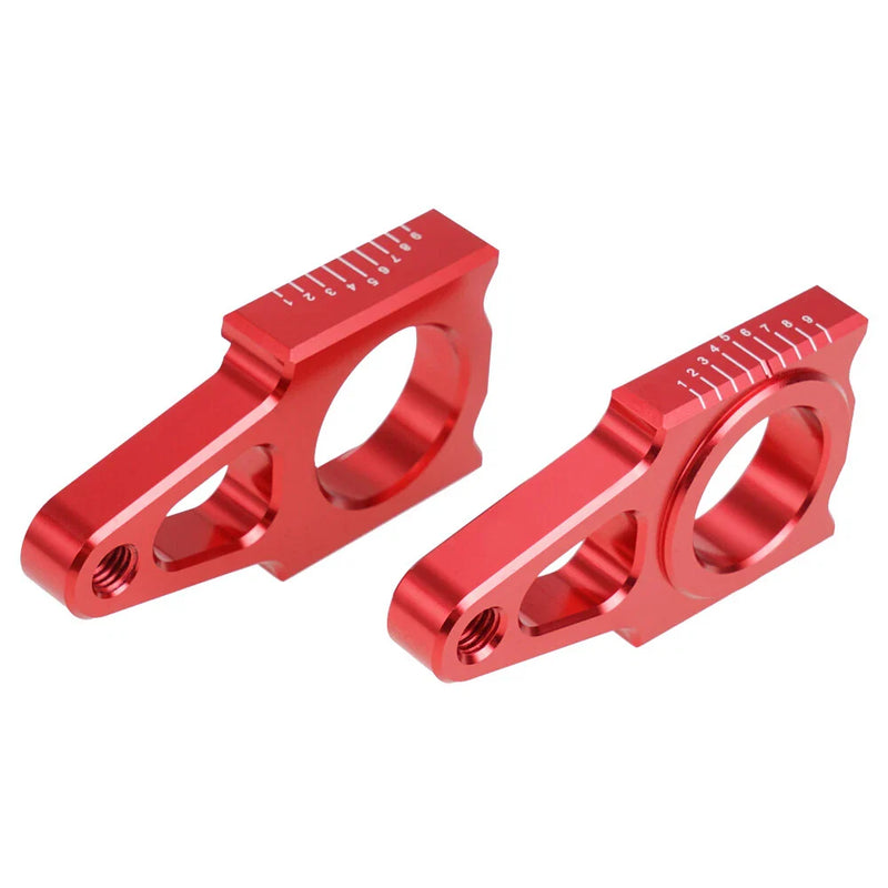 Honda CR125R CR250R CNC Billet Rear Axle Block Chain Adjuster (2002-2007)