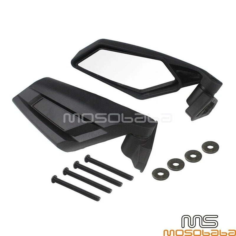 Can-Am Maverick X3 / X3 Max Black Rear View Mirrors (2017-2023)
