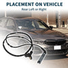 BMW 323i Rear Left or Right ABS Wheel Speed Sensor (1999 - 2000)