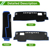 Toyota Camry XV70 Dashboard Cover Black Blue (2018-2023)