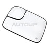 Dodge Ram 1500 2500 3500 Driver's Side Mirror and Backing Plate