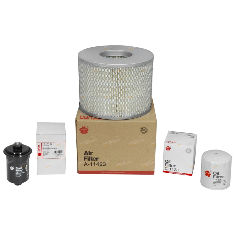 Landcruiser Prado Air, Oil & Fuel Filter (1996–2002)