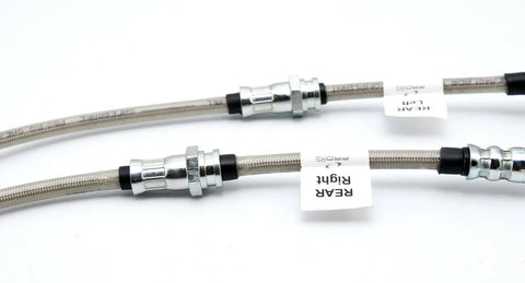Mazda 323 BF GTX, GT 1.6L Turbo Brake Line Kit (1985-1989)