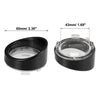 Harley Dyna 2 x Turn Signal Light Covers with Black Visor
