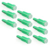 Car Instrument Lights 10 x T5 LED Green Dashboard Gauge Bulbs