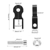 2 x 1.77"/4.5cm Motorcycle Rear Shock Absorber Riser Height Extension