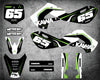 Kawasaki KX 65 Custom Decal Kit CREW Style (2000-2020)