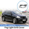 Mercedes-Benz (2007-2012) Silver, Black Front Left Fog Light Grill