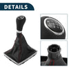 Mercedes-Benz C-Class 6 Speed Manual Gear Shifter Knob & Cover (2001-2007)