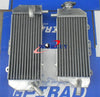 Yamaha WR450F Aluminum Radiator & BLACK Hose (2007-2011)