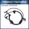 Dodge Journey Sport Utility ABS Wheel Speed Sensor (2009-2020)
