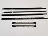 Toyota Prado GX470 Quarter & Door Belt Moulding Matte Black (2003–2009)
