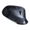 BMW LCI E90 328i 335i Gloss Black Textured Mirror Cover Caps (2009-2011)