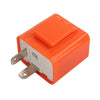Turn Signal Blinker Light 2 x 2-Pin Adjustable LED Flasher Relay