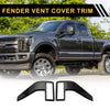 Ford F-150 2021-2024 Carbon Fiber Pattern 1 Set Fender Vent Cover Trim