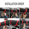 Jeep Wrangler 2 x Red Car Roof Roll Bar Holder Handle (CJ, YJ, TJ, JK, JL)