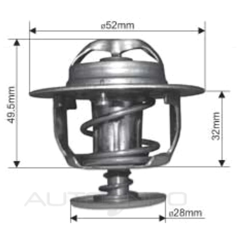 Toyota Hilux 4Runner LN60 LN61 4cyl 2.4L 2L 1984~1989 Thermostat