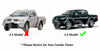 Mitsubishi L200 Triton 3 x Splash Guards (2005-2014)