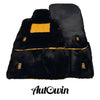 Rolls Royce Ghost Series II (2015-2020) - Yellow Leather Sheepskin Floor Mats