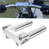 Harley Road Glide, King, Dyna, Softail Chrome 6" Handlebar Riser 1" Top Clamp