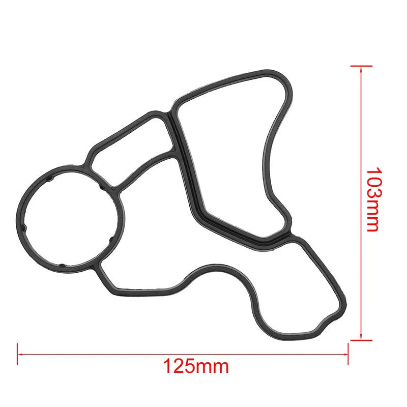 BMW Cooler Housing Gasket Engine Oil Filter Seal Set