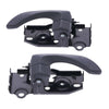 Hyundai Santa Fe Door Handle Inner 2x Grey (2000–2005)