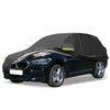 BMW X1 (2009-2023) Black Waterproof Car Cover with Zipper