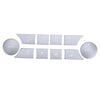 Benz C CLS GL GLK ML W204 W166 C218 AC Button Cover Trim (2008-2018)