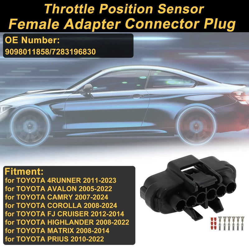 TOYOTA 4RUNNER 6-Pin Throttle Position Sensor Connector Plug