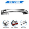 Toyota Tundra Silver Tone Door Handle Cover Kit (2007-2018)