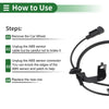 Dodge Avenger Front Left ABS Wheel Speed Sensor (2008-2014)