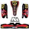 Kart Arrow X5 KART ART Thunder Style Sticker Kit - Graphics Decals