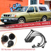 Nissan Frontier 6pcs Spark Plug Wire Ignition Coil Cable (2005-2023)