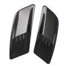 Car Carbon Fiber Look Hood Scoop Air Vent Covers