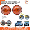 Willys Jeep CJ Yellow Lens Turn Signal Parking Light Lamp (1945-1975)