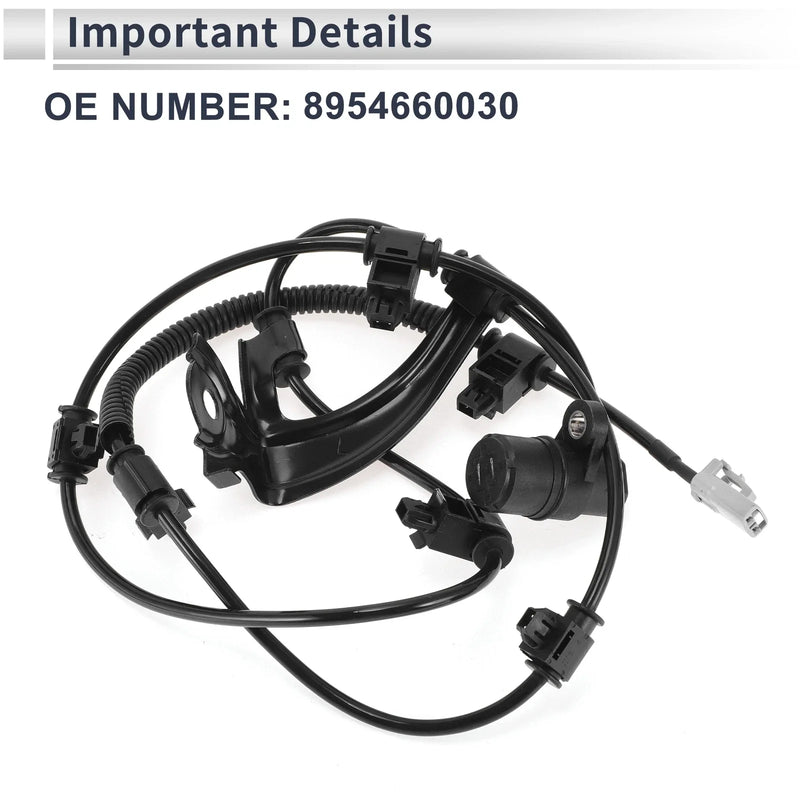 Toyota Land Cruiser ABS Wheel Speed Sensor Rear Left (1998-2007)