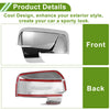 Dodge - Electroplating Color Left Right Side Mirror Cover Cap Replacement